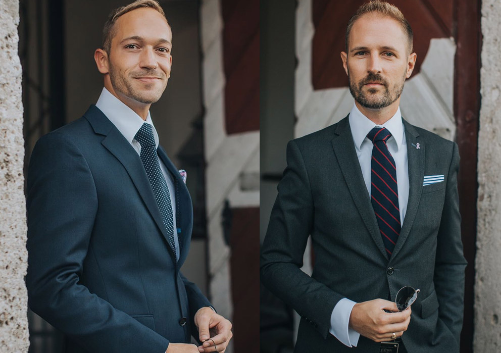Hallo! Wir sind Paul und Matthias.