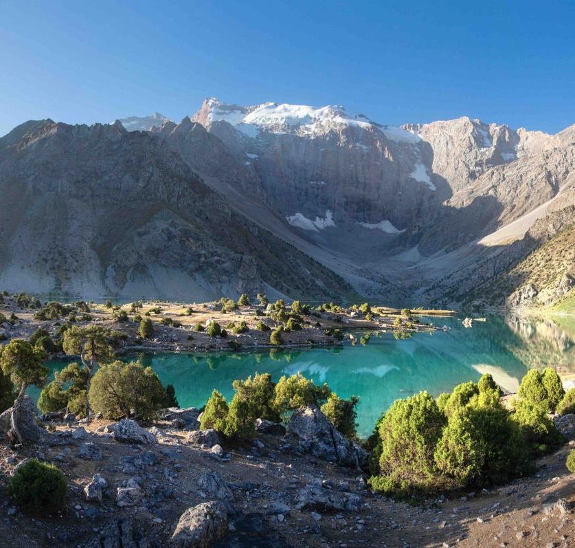 Bergsee in den Fansky-Bergen, Tadschikistan