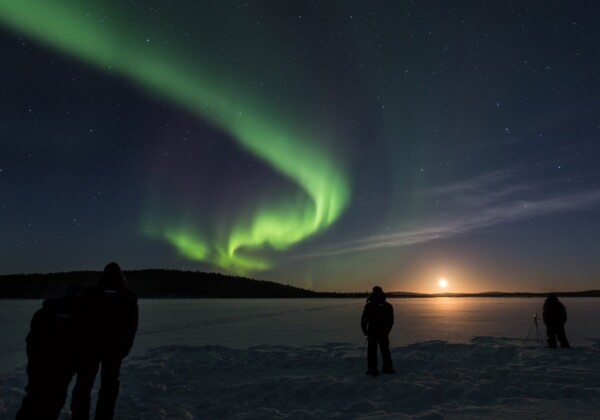 Nordlichter jagen in Lappland