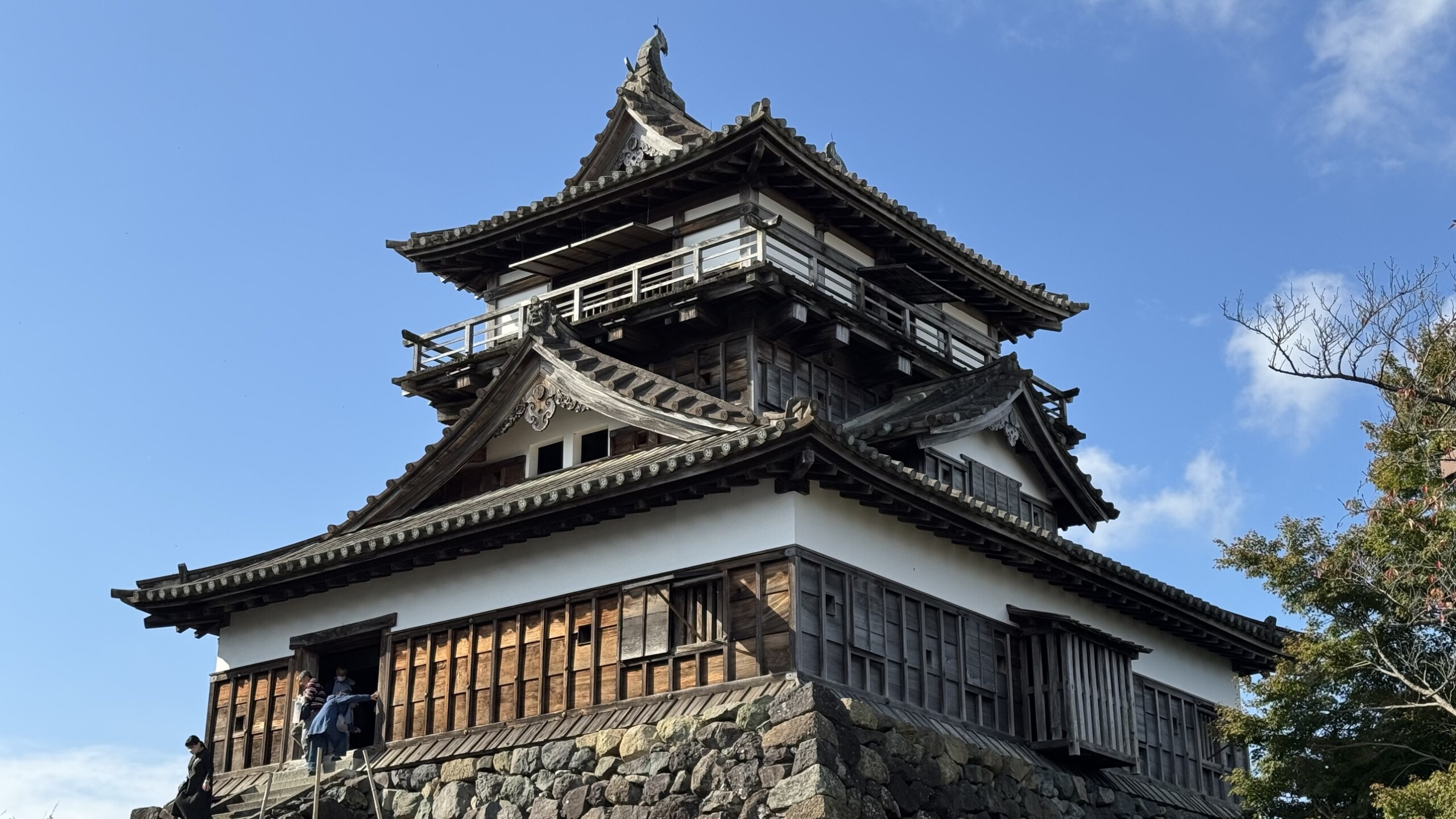 Historische Burganlage in Japan